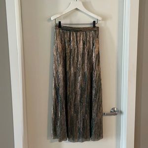 ba&sh Metallic Midi Skirt